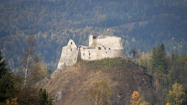 Castle in Czorsztyn